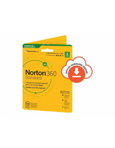 Norton 360 Standard - licença de... Norton 360 Standard - licença de...