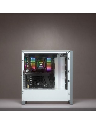 Caixa Corsair iCUE 4000X RGB: Torre... Caixa Corsair iCUE 4000X RGB: Torre...