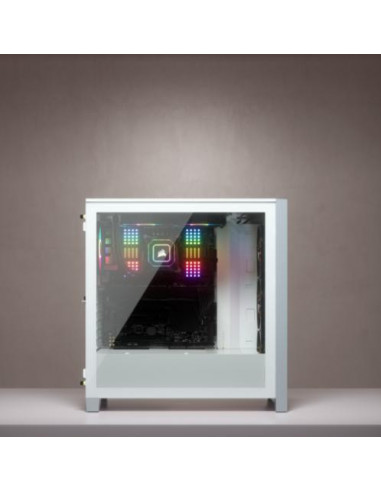 Caixa Corsair iCUE 4000X RGB: Torre... Caixa Corsair iCUE 4000X RGB: Torre...