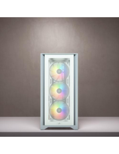 Caixa Corsair iCUE 4000X RGB: Torre... Caixa Corsair iCUE 4000X RGB: Torre...