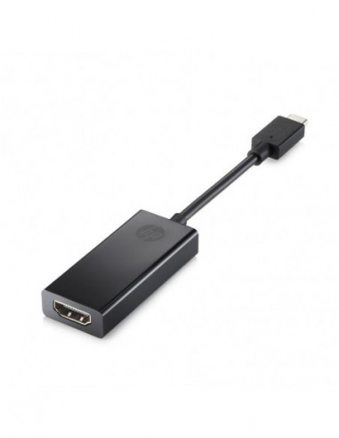 Adaptador HP USB-C para VGA - Preto Adaptador HP USB-C para VGA - Preto