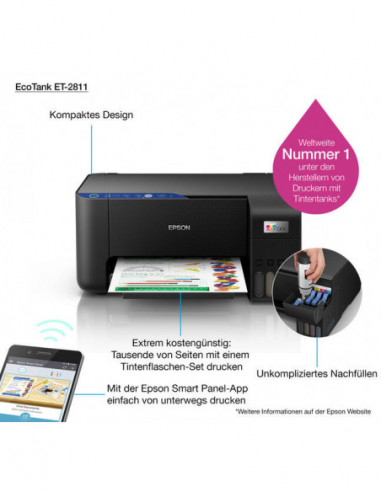 Impressora Epson EcoTank ET-2811... Impressora Epson EcoTank ET-2811...