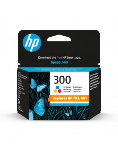 Hp Inc Tinta Tricolor Hp 300 Cc643ee