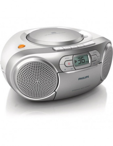 Rádio CD Philips AZ127/12: Estéreo,...
