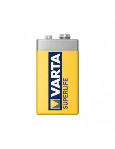 Pilha Varta Superlife 9V, Bloco E, 1... Pilha Varta Superlife 9V, Bloco E, 1...