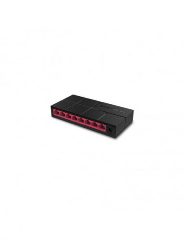 Switch Mercusys MS108G(EU) - 8 Portas... Switch Mercusys MS108G(EU) - 8 Portas...