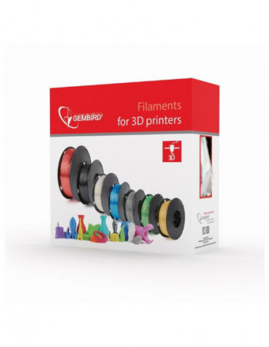 Filamento Gembird PLA+ 1.75mm Dourado...