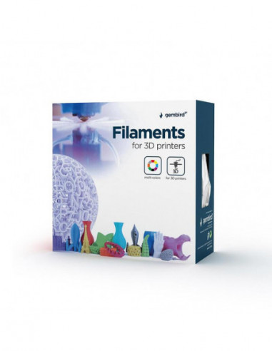 Filamento Gembird PLA 1.75mm - 200g,... Filamento Gembird PLA 1.75mm - 200g,...
