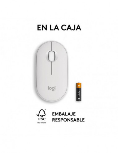 Pebble Mouse 2 M350s TONAL WHITE Pebble Mouse 2 M350s TONAL WHITE