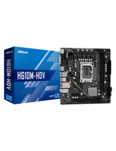 Placa-Mãe ASRock H610M-HDV,...