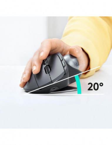 Rato Logitech MX Ergo Trackball, Sem...