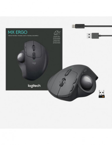 Rato Logitech MX Ergo Trackball, Sem...