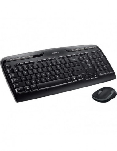 Teclado Inglés + Ratón Logitech Mk330...