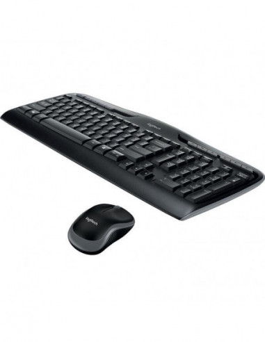 Teclado Inglés + Ratón Logitech Mk330...
