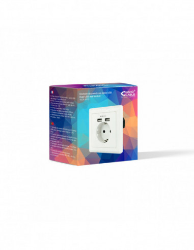 Tomada Nanocable 10.35.0010: Schuko...