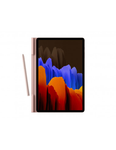 Capa Book Samsung Galaxy Tab S7+ Brown Capa Book Samsung Galaxy Tab S7+ Brown