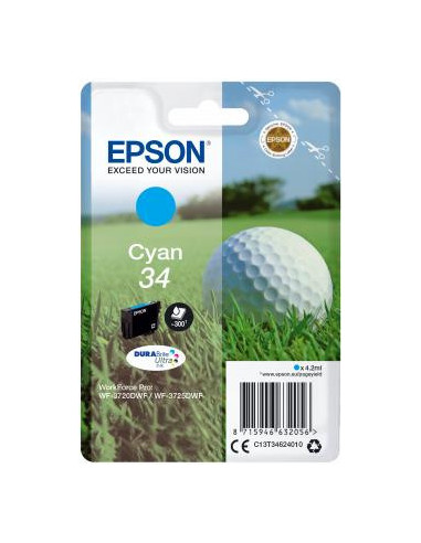 Epson Tinteiro Azul 34 Pro...