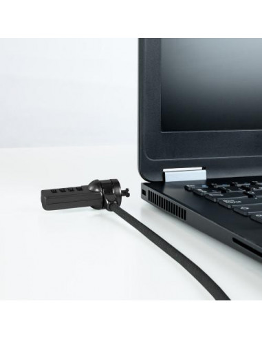 Cabo de Segurança TooQ com Combinação... Cabo de Segurança TooQ com Combinação...