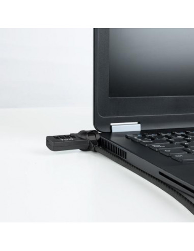 Cabo de Segurança TooQ com Combinação... Cabo de Segurança TooQ com Combinação...