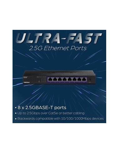 Switch Trendnet TEG-S380 - 8 Portas,... Switch Trendnet TEG-S380 - 8 Portas,...