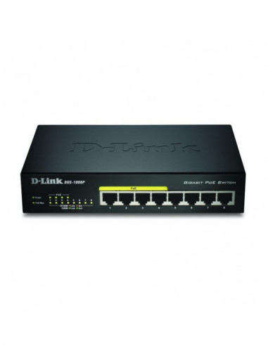 Switch de Rede D-Link, 8 Portas,...