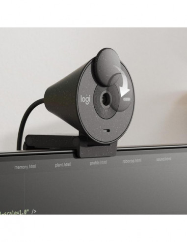 Câmara Web Logitech Brio 305 USB-C,... Câmara Web Logitech Brio 305 USB-C,...