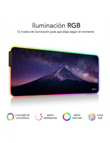 Tapete de Rato SUBBLIM Montaña XL RGB...