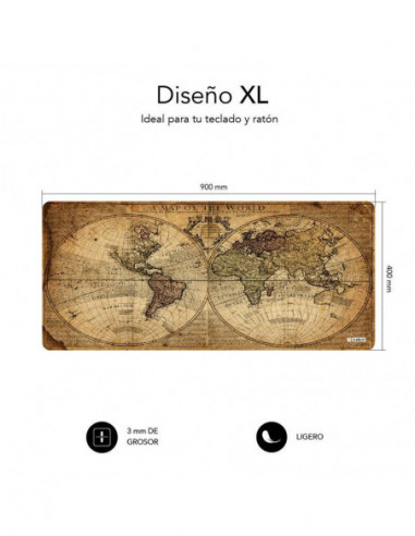 Tapete de Rato SUBBLIM Vintage World...