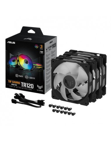 Ventilador ASUS TUF GAMING TR120 ARGB... Ventilador ASUS TUF GAMING TR120 ARGB...