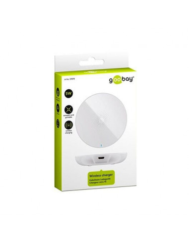 Goobay Wireless Charger White Goobay Wireless Charger White