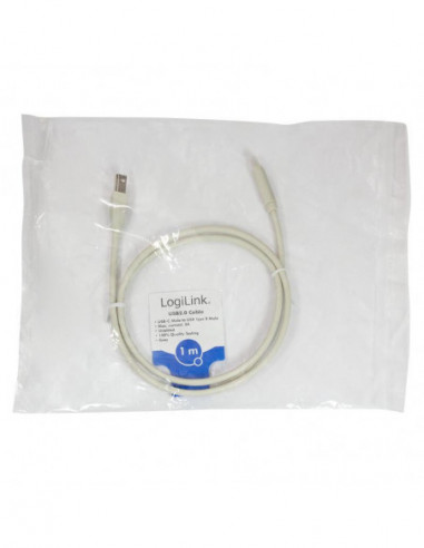 Cabo USB LogiLink CU0160: USB-C para... Cabo USB LogiLink CU0160: USB-C para...