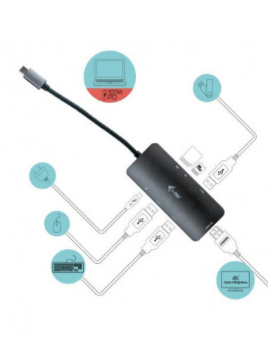 Docking Station I-Tec USB-C 100W... Docking Station I-Tec USB-C 100W...