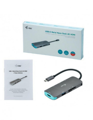 Docking Station I-Tec USB-C 100W... Docking Station I-Tec USB-C 100W...