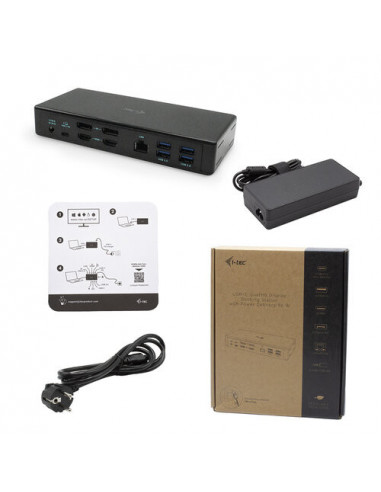 Docking Station I-Tec USB-C Quattro... Docking Station I-Tec USB-C Quattro...