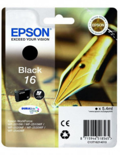 Epson 16 - 5.4 ml - preto -...