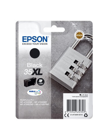 Tinteiro EPSON 35 Preto XL -...