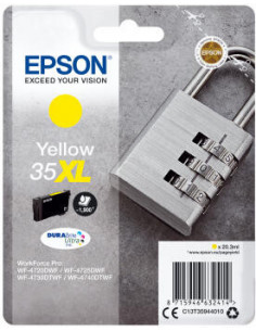 Tinteiro EPSON 35 Amarelo...