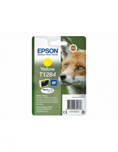Epson T1284 - tamanho M - amarelo -... Epson T1284 - tamanho M - amarelo -...