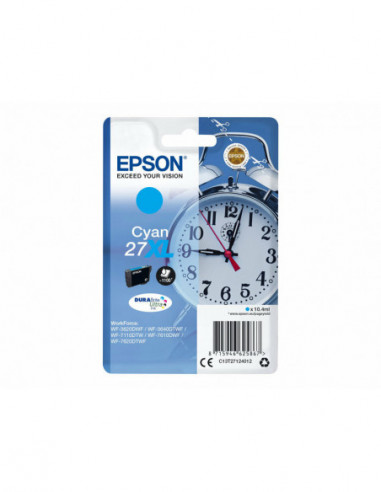 Tinteiro EPSON 27 Ciano XL -...