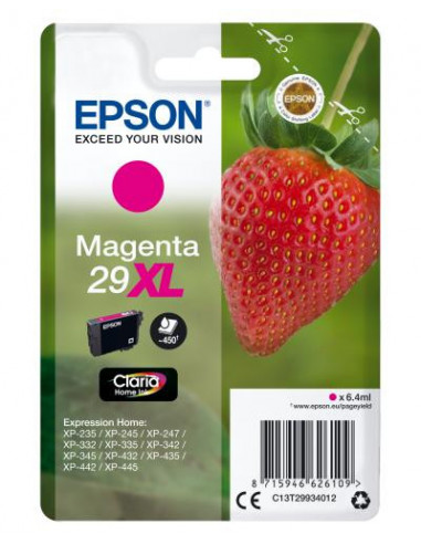 Tinteiro EPSON 29 Magenta XL -... Tinteiro EPSON 29 Magenta XL -...