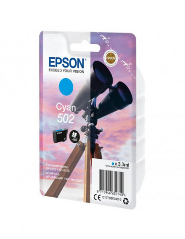 Tinta Original Epson 502 Cian