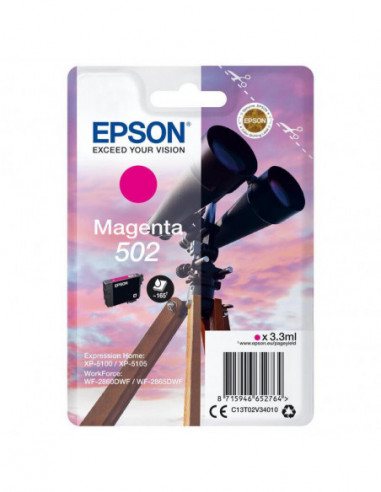 Tinteiro EPSON 502 Magenta - XP-51xx,...
