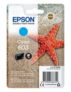 Epson 603 - 2.4 ml - azul...