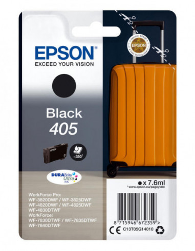 Epson 405 - 7.6 ml - preto - original... Epson 405 - 7.6 ml - preto - original...
