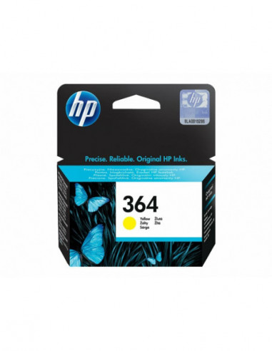 HP 364 Yellow Original Ink Cartridge