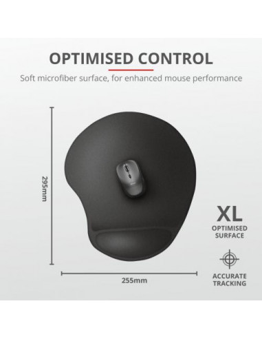 Tapete Rato TRUST BigFoot XL c/apoio...