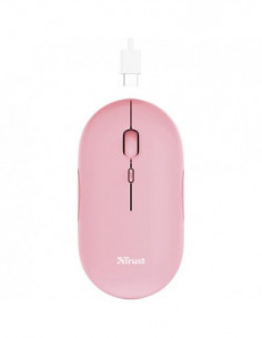 Trust Puck ratón Ambidextro...