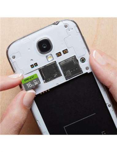 Cartão Micro SD PNY Elite 16GB UHS-I...