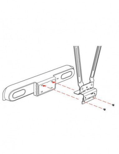 Suporte VESA Poly Studio X52 Suporte VESA Poly Studio X52