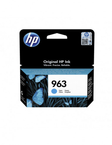 HP 963 Cyan Original Ink Cartridge